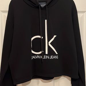 Women’s Calvin Klein Cropped Hoodie